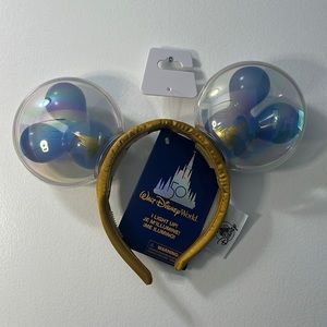 Disney’s 50th Anniversary Limited Edition Light Up Iridescent Mickey Ears